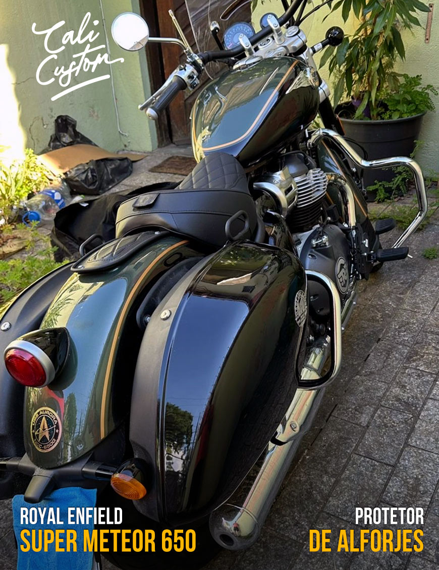 Protetor lateral "mata gato" para  Super Meteor 650