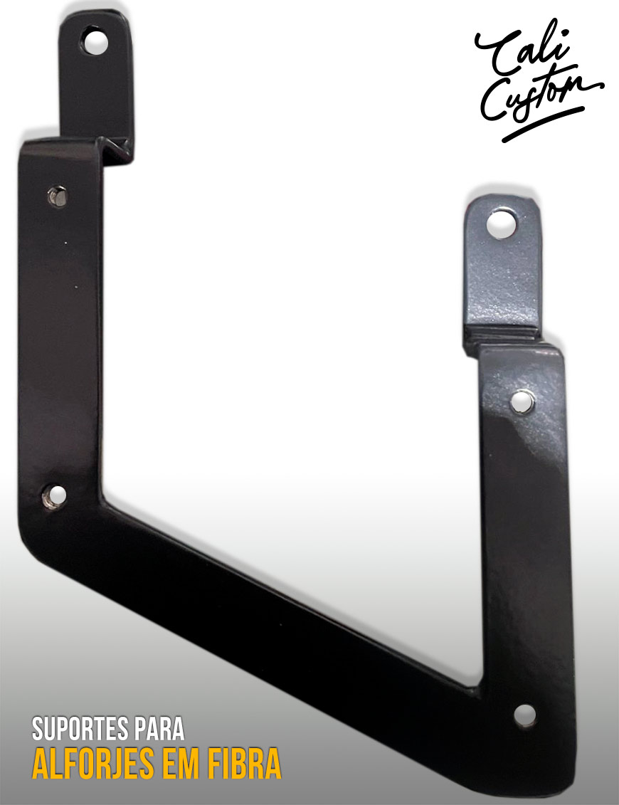 Suportes laterais para alforjes em fibra