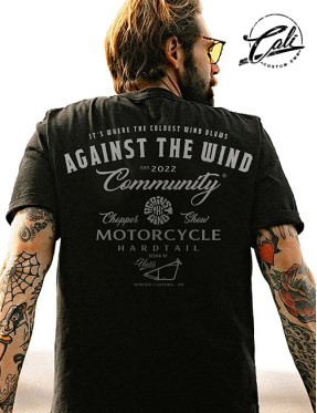 Camiseta Against the Wind by HASS