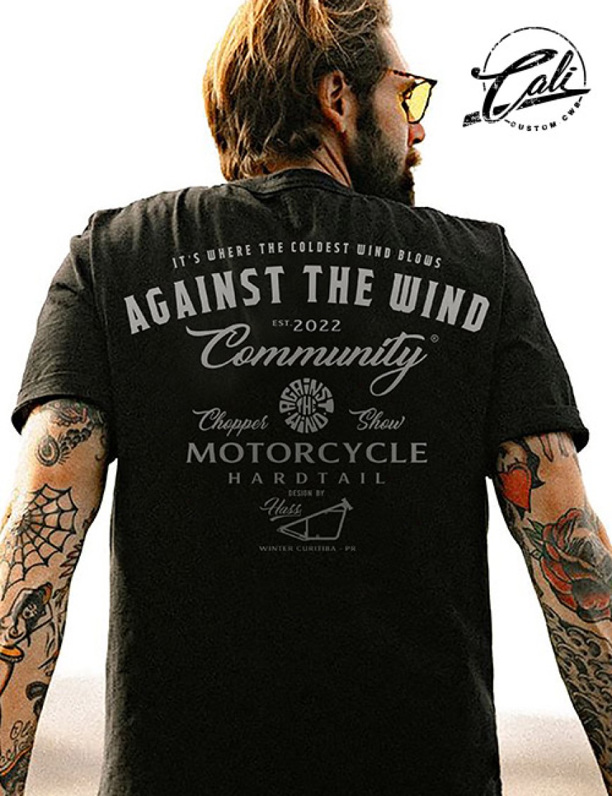 Camiseta Against the Wind by HASS