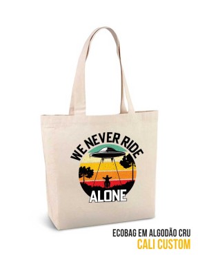 Ecobag Cali Custom em Algodão Cru com Estampa de Alta Definição